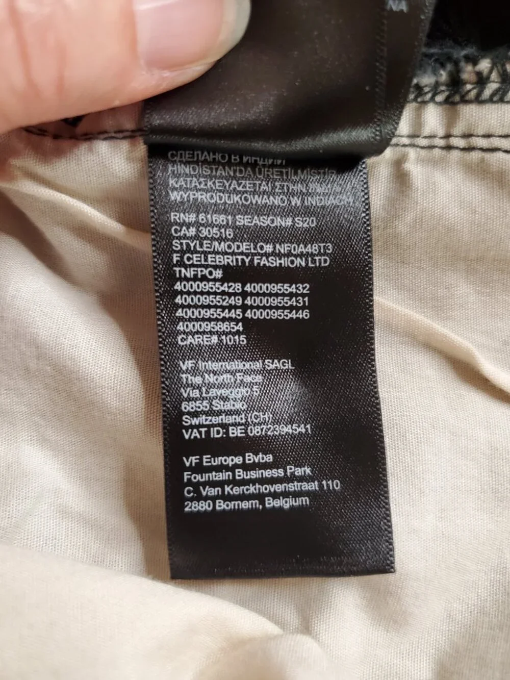 The North Face SZ 34 Men's Motion Pants Mid-weight Durable in Asphalt Gray